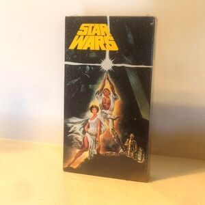 1x original sealed VHS STAR WARS c1977